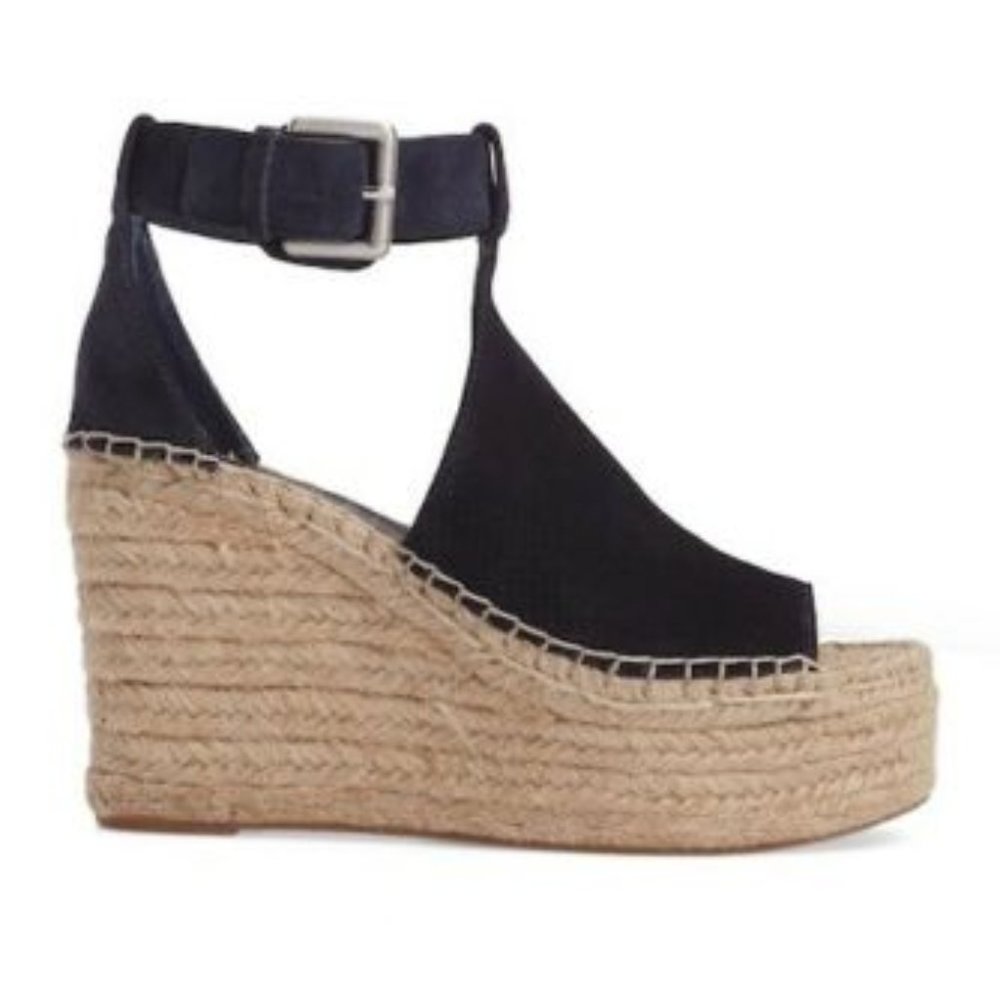 Nib Marc Fisher Ltd Annie Perforated Wedge 9.5-10 - image 2